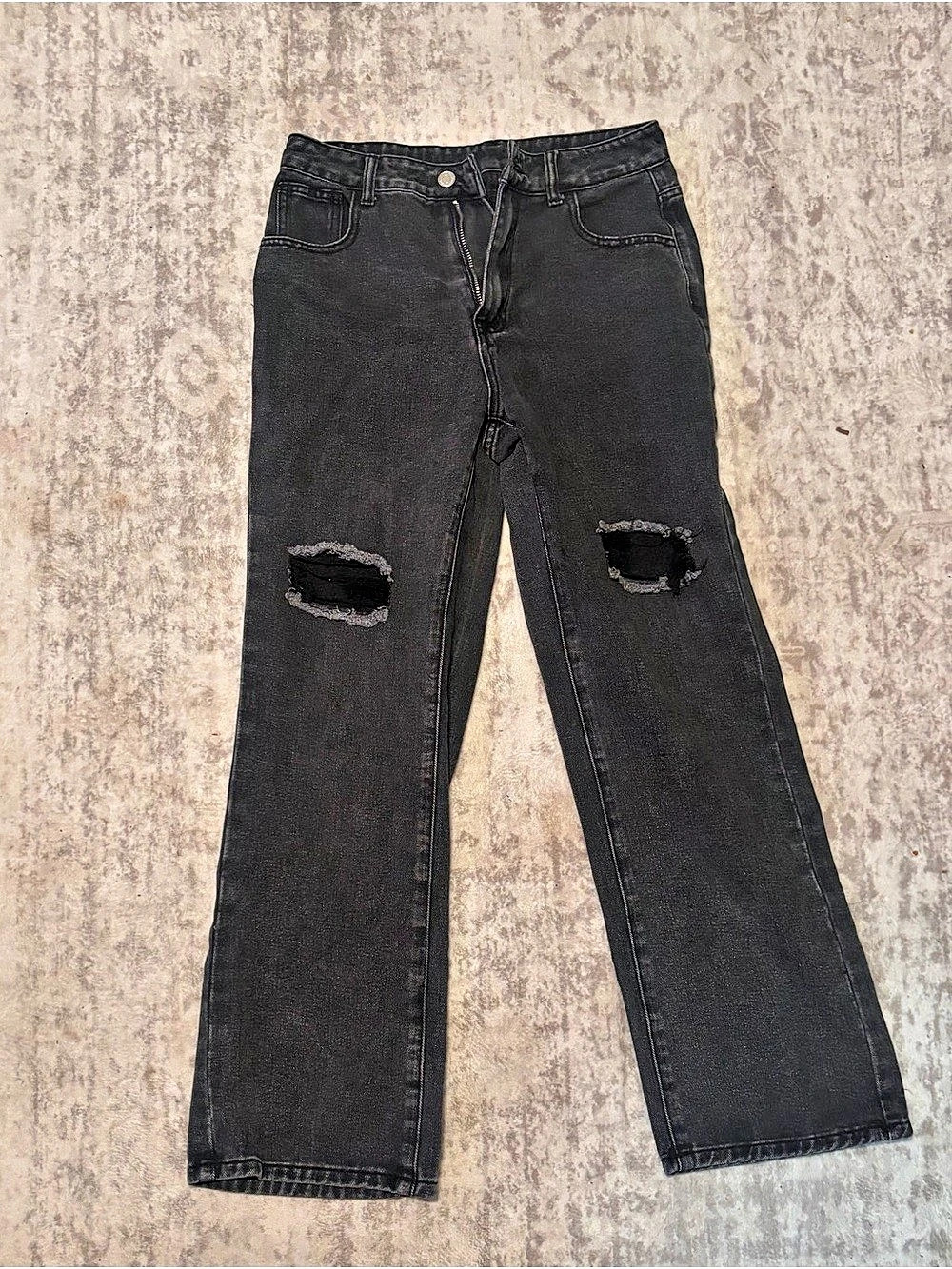 Black Flare Jeans